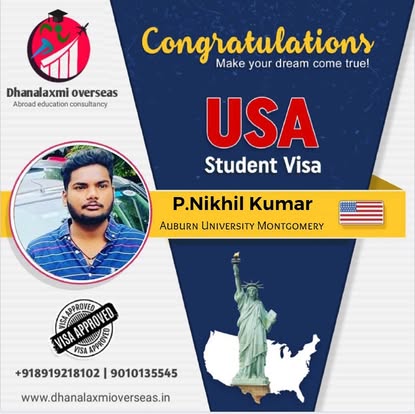 P. Nikhil Kumar — USA visa approved