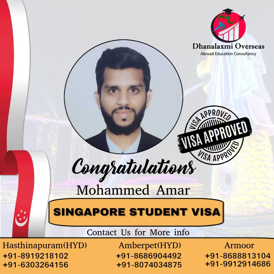Mohammed Amar — Singapore visa approved