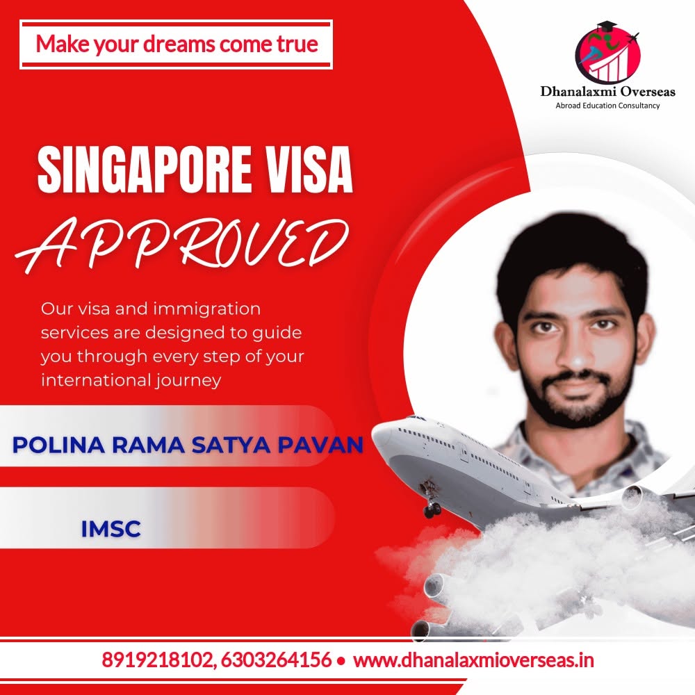 Polina Rama Satya Pavan — Singapore visa approved