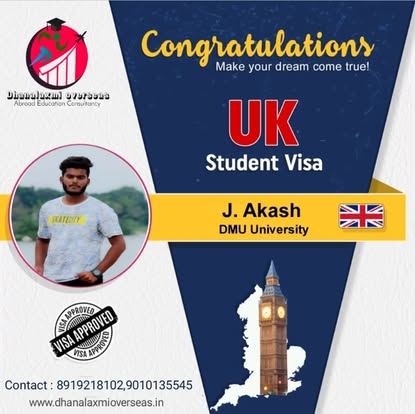 J. Akash — UK visa approved