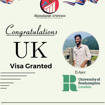 D. Ajay — UK visa approved