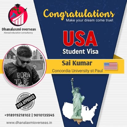 Sai Kumar — USA visa approved