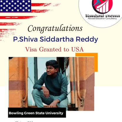P. Shiva Siddartha Reddy — USA visa approved