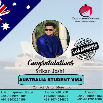 Srikar Joshi — Australia visa approved