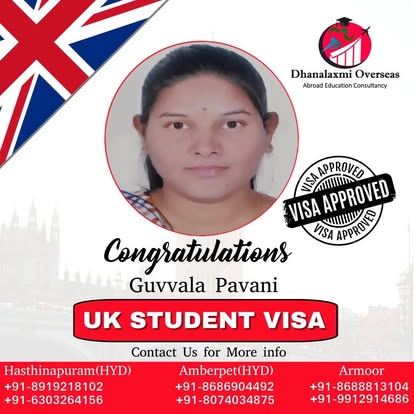 Guvvala Pavani — UK visa approved