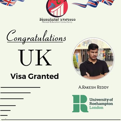 A. Rakesh Reddy — UK visa approved