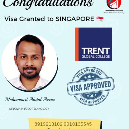 Mohammed Abdul Azeez — Singapore visa approved