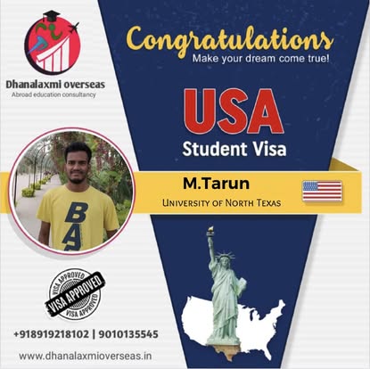 M. Tarun — USA visa approved