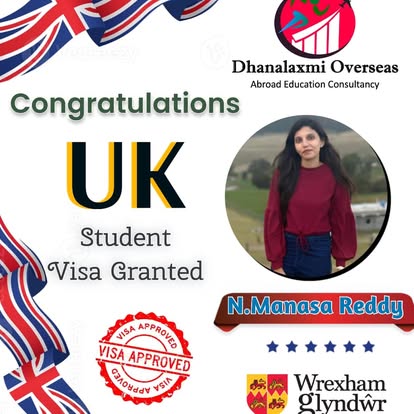 N. Manasa Reddy — UK visa approved