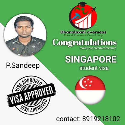 P. Sandeep — Singapore visa approved