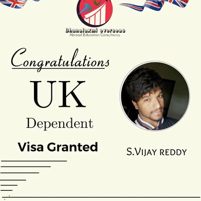 S. Vijay Reddy — UK visa approved