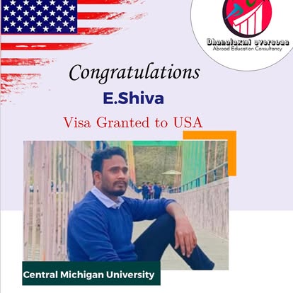 E. Shiva — USA visa approved