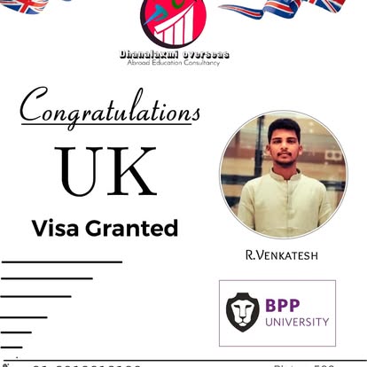 R. Venkatesh — UK visa approved