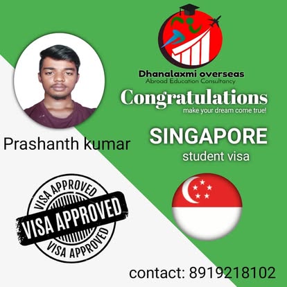 Prashanth Kumar — Singapore visa approved